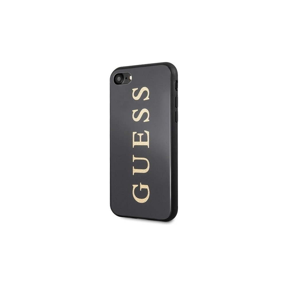Wholesale Guess GUHCI8TGGGBK Apple iPhone SE 2022/SE 2020/8/7 black hard case Classic Double Layer Glitter - GUE142BLK - {ean13} - Hurt
