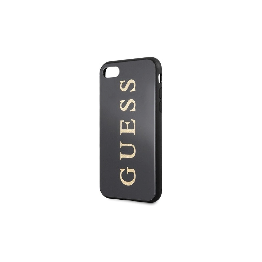 Hurtownia GSM - Etui Guess GUHCI8TGGGBK Apple iPhone SE 2022/SE 2020/8/7 czarny /black hard case Classic Double Layer Glitter - GUE142BLK - {ean13} - Hurt