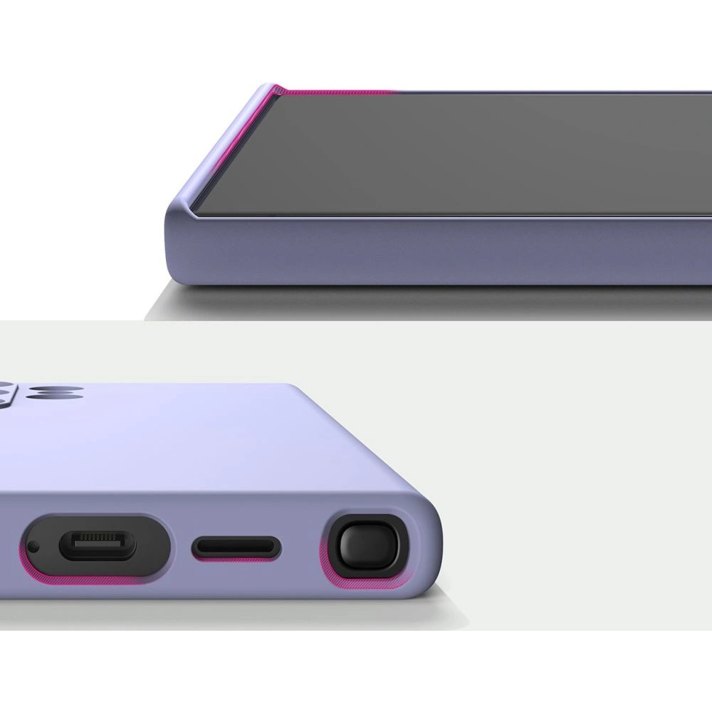 Hurtownia GSM - Etui Ringke Silicone Magnetic MagSafe Samsung Galaxy S24 Ultra Lavandă - RGK1936 - {ean13} - Hurt