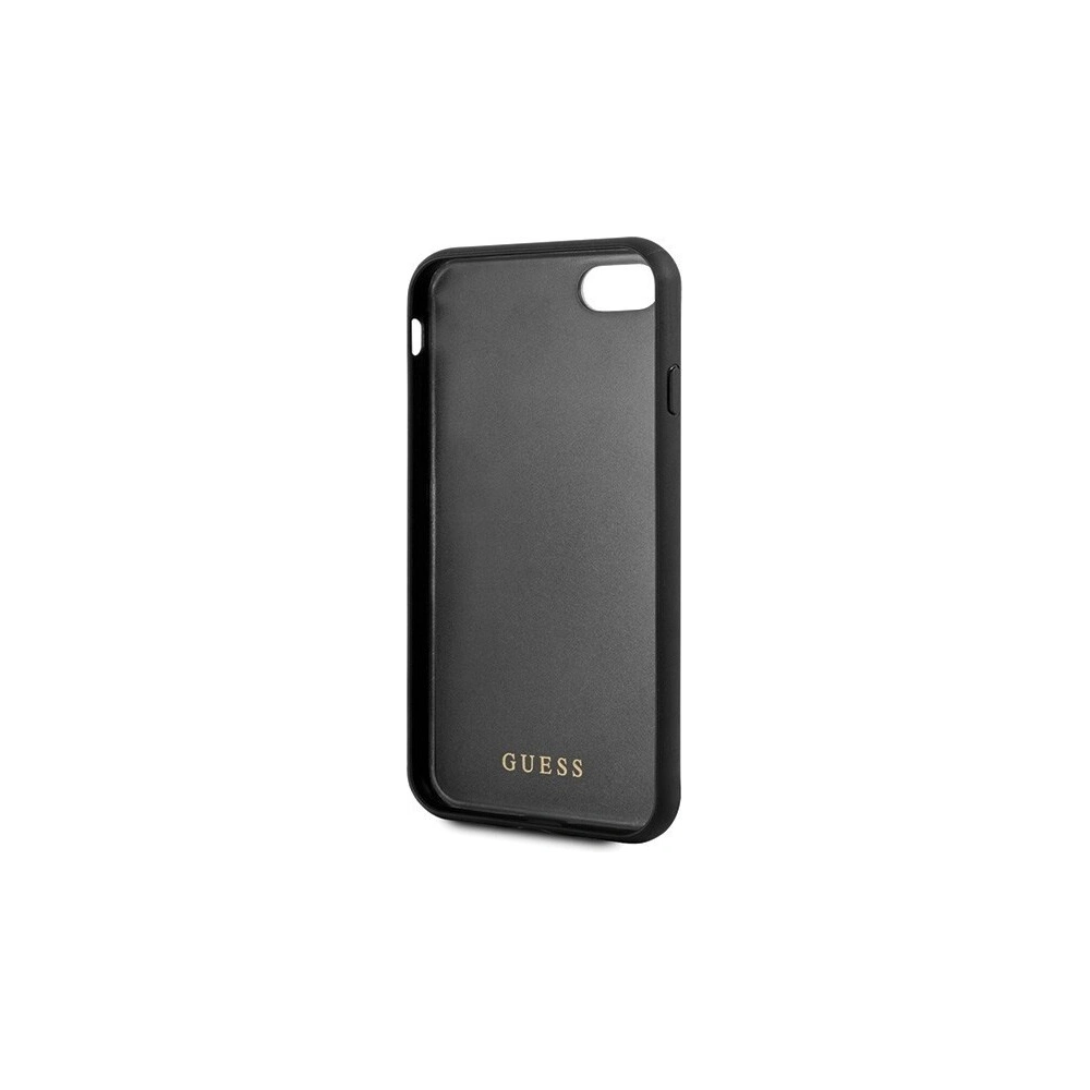 Hurtownia GSM - Etui Guess GUHCI8TGGGBK Apple iPhone SE 2022/SE 2020/8/7 czarny /black hard case Classic Double Layer Glitter - GUE142BLK - {ean13} - Hurt