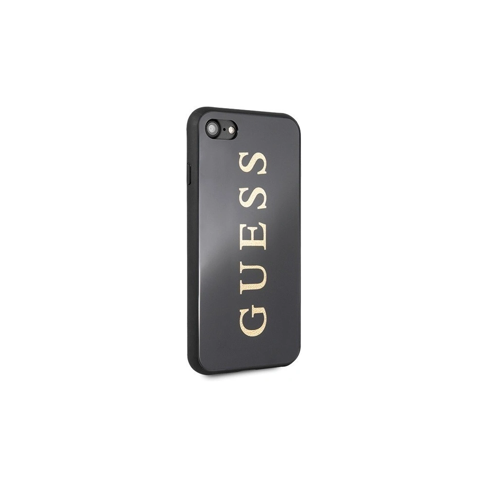 Wholesale Guess GUHCI8TGGGBK Apple iPhone SE 2022/SE 2020/8/7 black hard case Classic Double Layer Glitter - GUE142BLK - {ean13} - Hurt