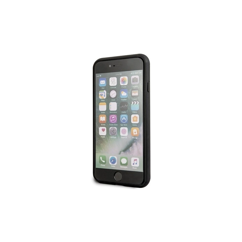Wholesale Guess GUHCI8TGGGBK Apple iPhone SE 2022/SE 2020/8/7 black hard case Classic Double Layer Glitter - GUE142BLK - {ean13} - Hurt
