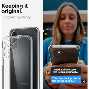 Hurtownia GSM - Etui Spigen Ultra Hybrid Samsung Galaxy A15 4G / 5G Crystal Clear - SPN3308 - {ean13} - Hurt