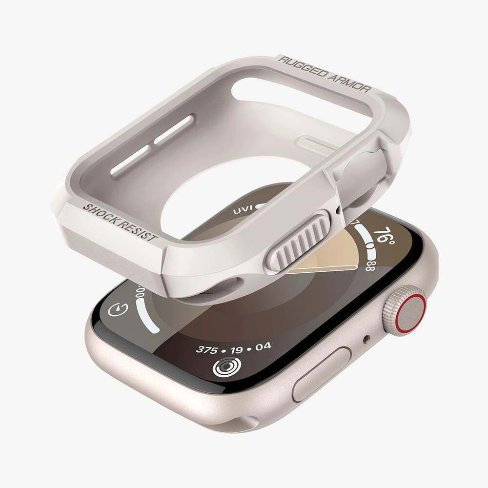 Hurtownia GSM - Case Spigen Rugged Armor Apple Watch 4/5/6/7/8/9/SE 44/45mm Dune Beige - SPN3309 - {ean13} - Hurt