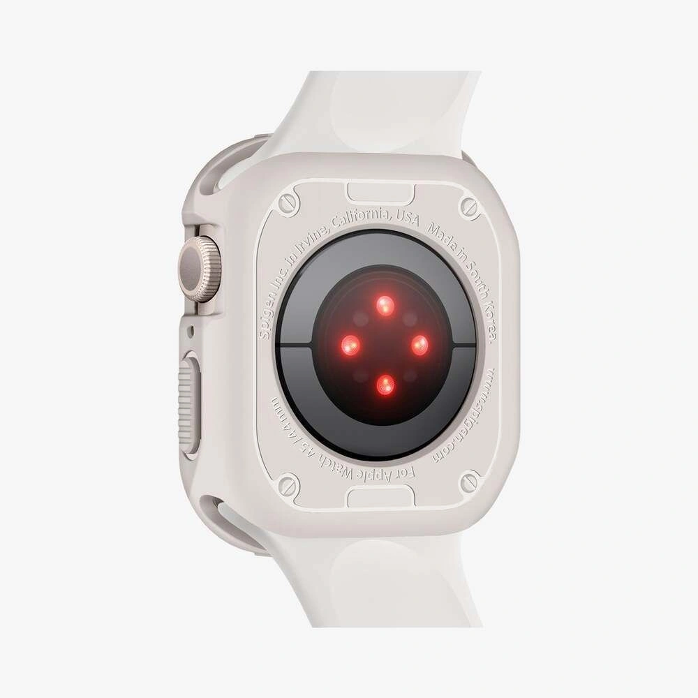 Hurtownia GSM - Case Spigen Rugged Armor Apple Watch 4/5/6/7/8/9/SE 44/45mm Dune Beige - SPN3309 - {ean13} - Hurt