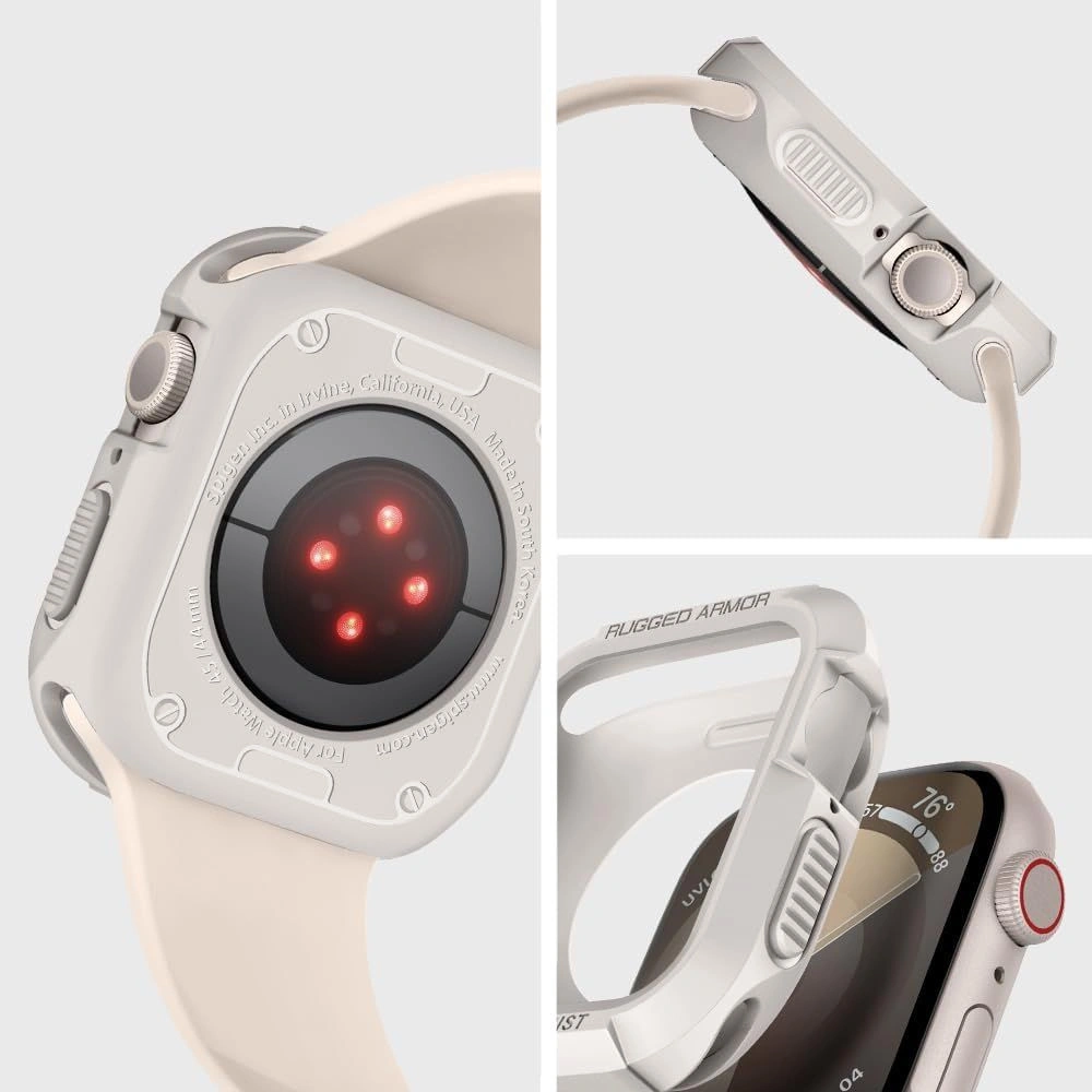 Hurtownia GSM - Case Spigen Rugged Armor Apple Watch 4/5/6/7/8/9/SE 44/45mm Dune Beige - SPN3309 - {ean13} - Hurt