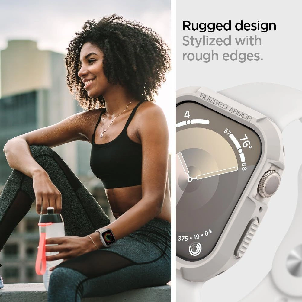 Hurtownia GSM - Etui Spigen Rugged Armor Apple Watch 4/5/6/7/8/9/SE 44/45mm Dune Beige - SPN3309 - {ean13} - Hurt