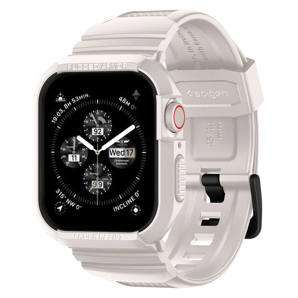 Hurtownia GSM - Etui Spigen Rugged Armor Pro Apple Watch 4/5/6/7/8/9/SE 44/45mm Dune Beige - SPN3310 - {ean13} - Hurt