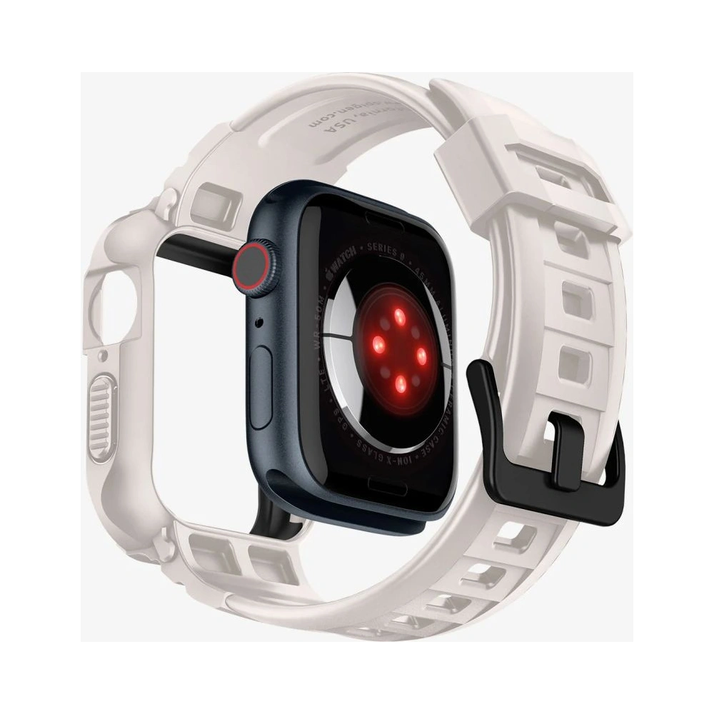 Hurtownia GSM - Etui Spigen Rugged Armor Pro Apple Watch 4/5/6/7/8/9/SE 44/45mm Dune Beige - SPN3310 - {ean13} - Hurt