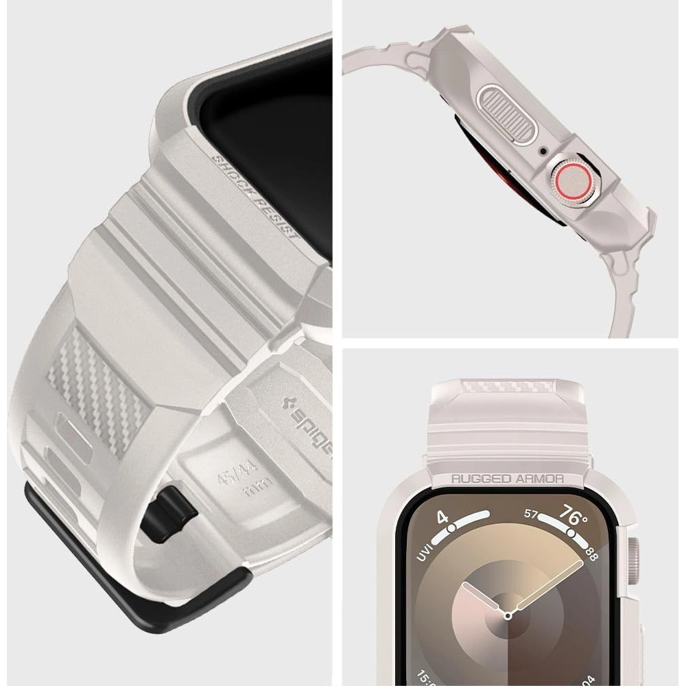 Wholesale Case Spigen Rugged Armor Pro Apple Watch 4/5/6/7/8/9/SE 44/45mm Dune Beige - SPN3310 - {ean13} - Hurt