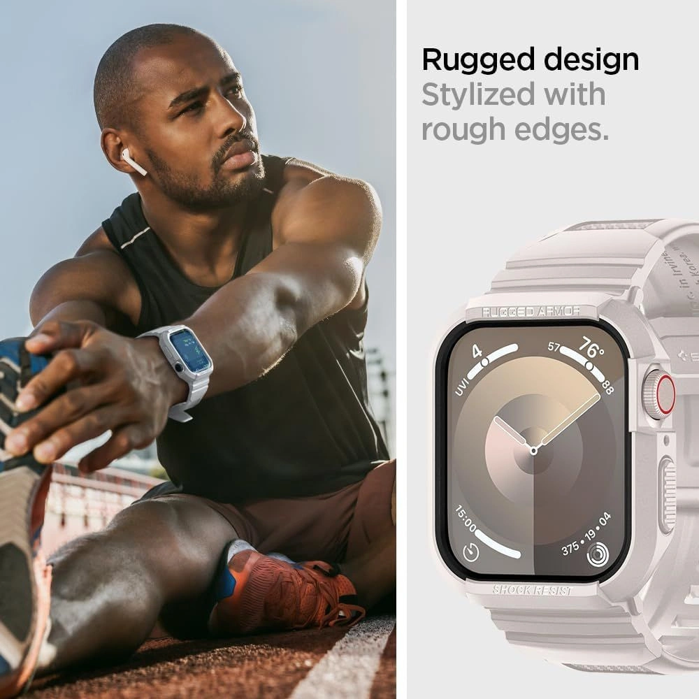 Wholesale Case Spigen Rugged Armor Pro Apple Watch 4/5/6/7/8/9/SE 44/45mm Dune Beige - SPN3310 - {ean13} - Hurt