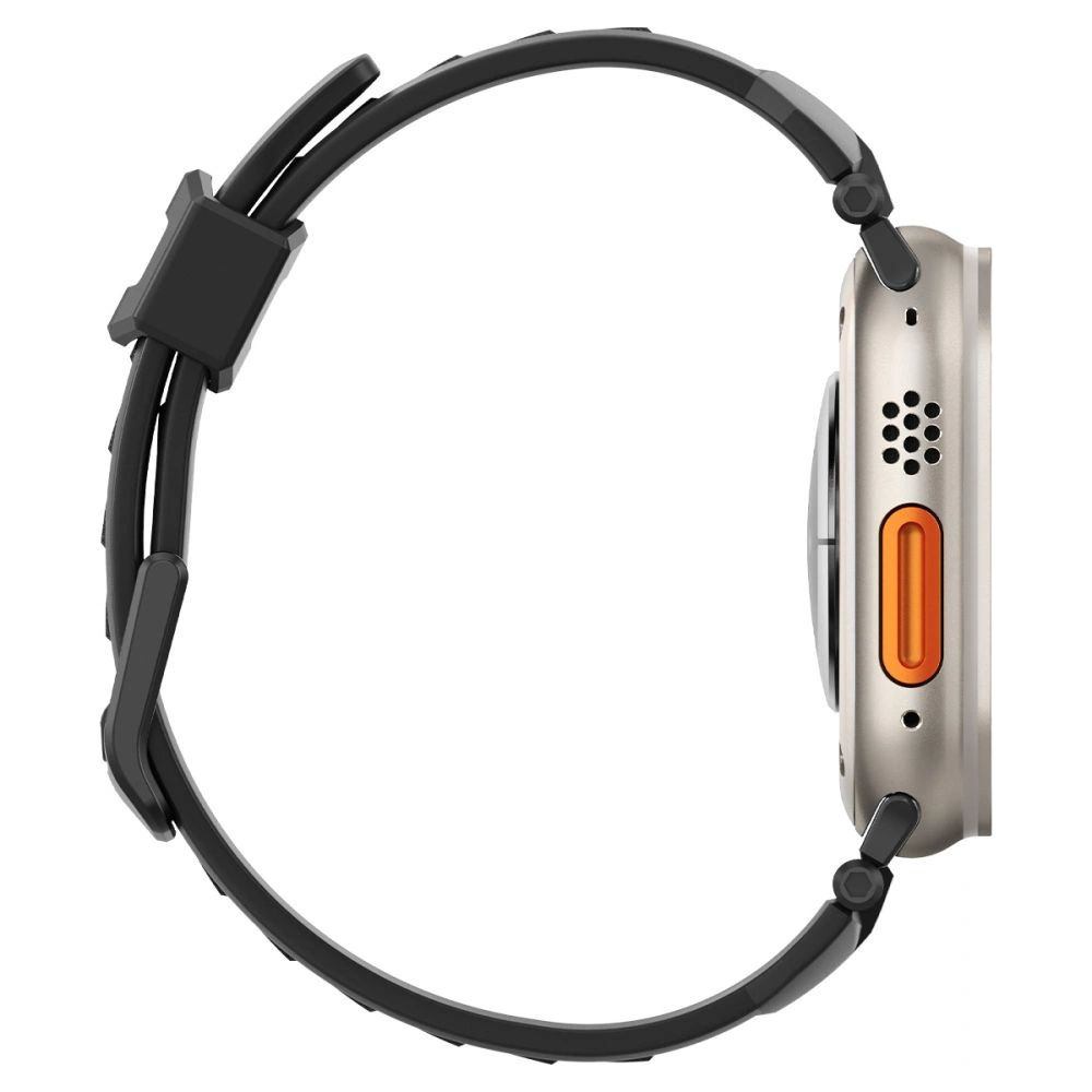 Wholesale Belt Spigen Rugged Ultra Band Apple Watch 4/5/6/7/8/SE/Ultra 44/45/49mm Matte Black - SPN3311 - {ean13} - Hurt