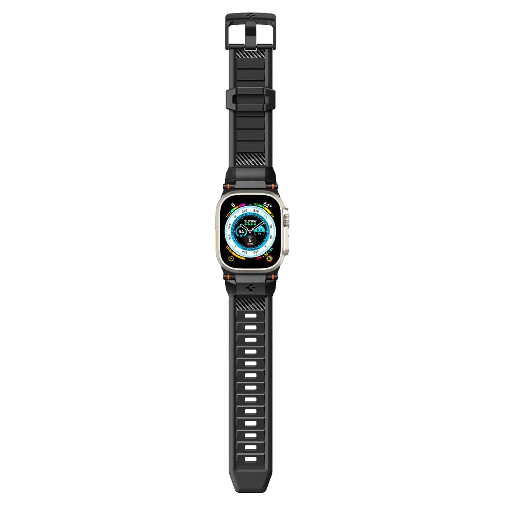 Wholesale Belt Spigen Rugged Ultra Band Apple Watch 4/5/6/7/8/SE/Ultra 44/45/49mm Matte Black - SPN3311 - {ean13} - Hurt