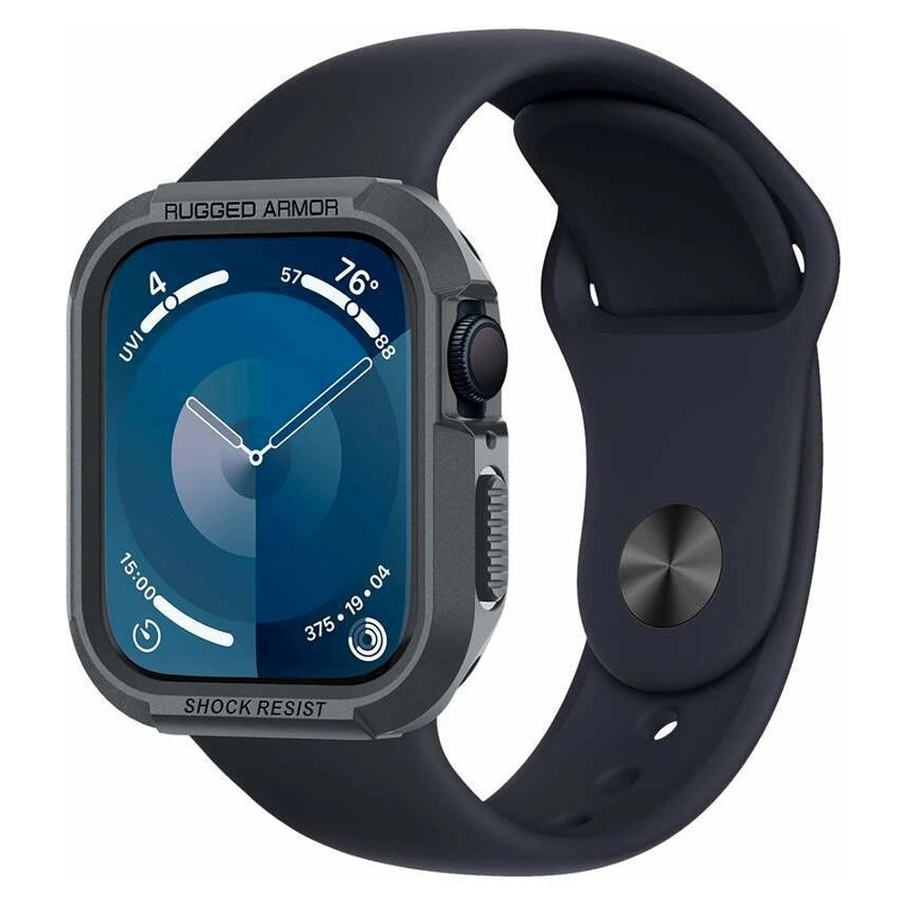 Wholesale Case Spigen Rugged Armor Apple Watch 4/5/6/7/8/9/SE 44/45mm Dark Grey - SPN3312 - {ean13} - Hurt