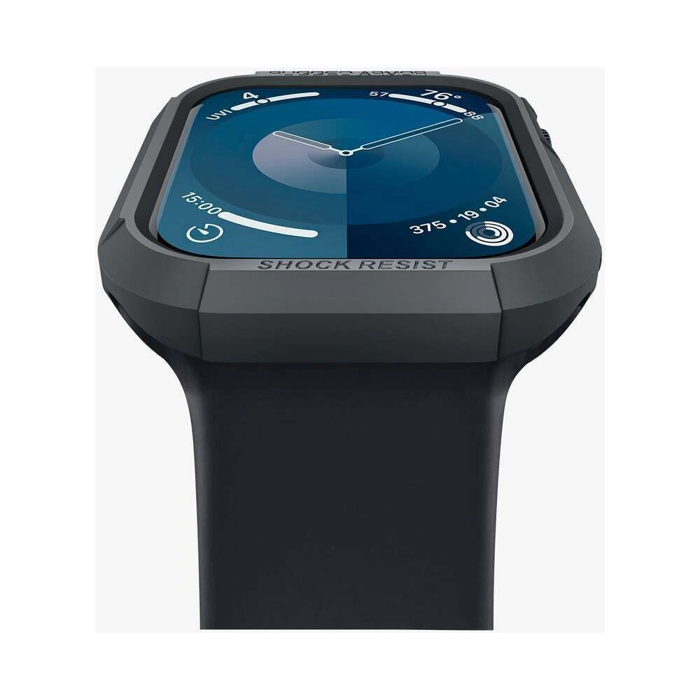 Wholesale Case Spigen Rugged Armor Apple Watch 4/5/6/7/8/9/SE 44/45mm Dark Grey - SPN3312 - {ean13} - Hurt
