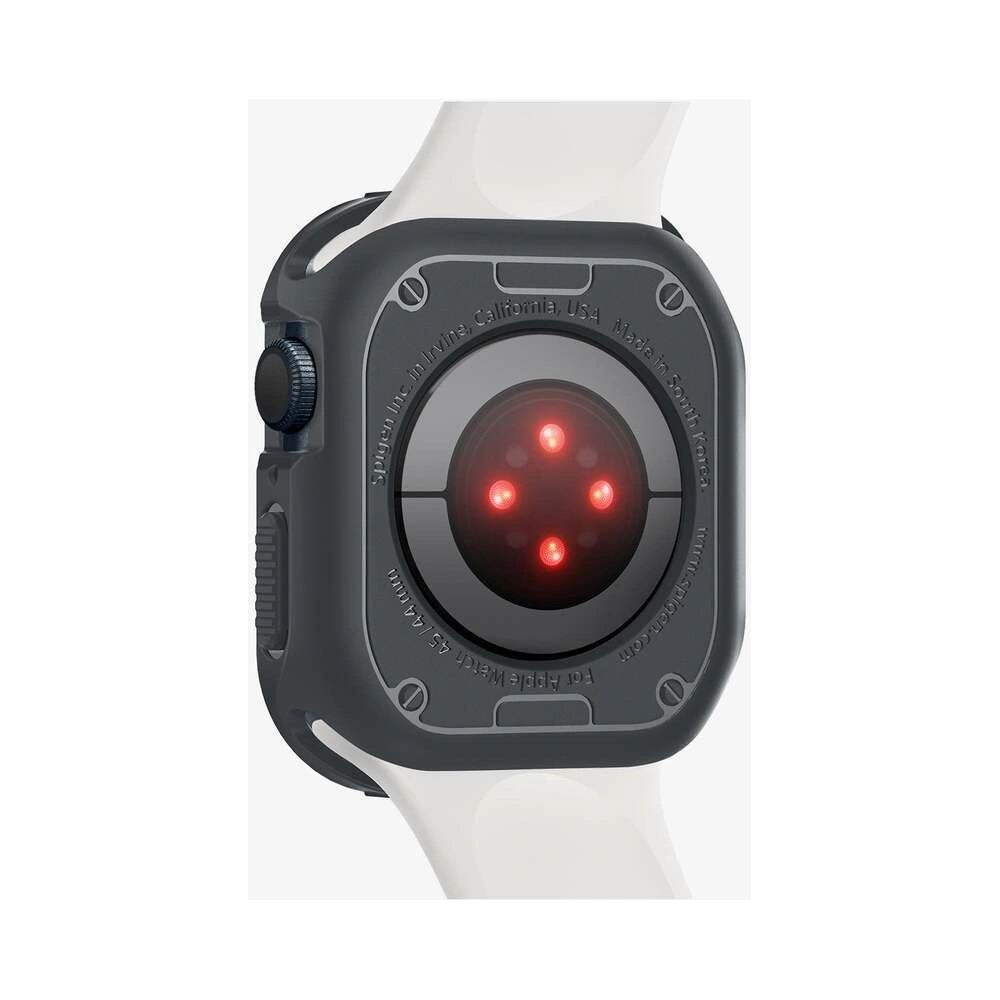 Wholesale Case Spigen Rugged Armor Apple Watch 4/5/6/7/8/9/SE 44/45mm Dark Grey - SPN3312 - {ean13} - Hurt
