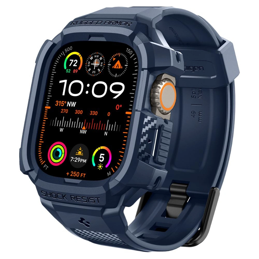 Wholesale Case Spigen Rugged Armor Pro Apple Watch Ultra 1/2 49mm Navy Blue - SPN3315 - {ean13} - Hurt
