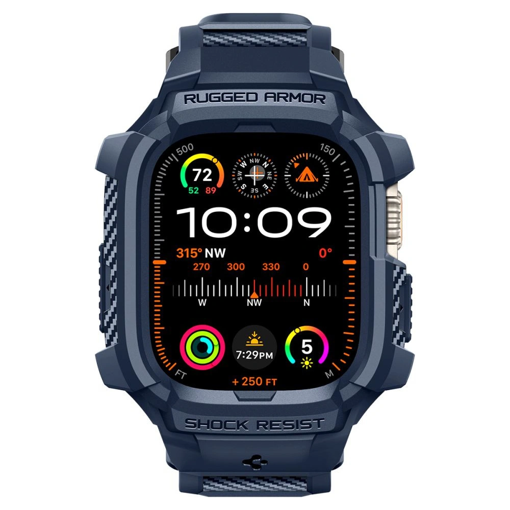 Wholesale Case Spigen Rugged Armor Pro Apple Watch Ultra 1/2 49mm Navy Blue - SPN3315 - {ean13} - Hurt