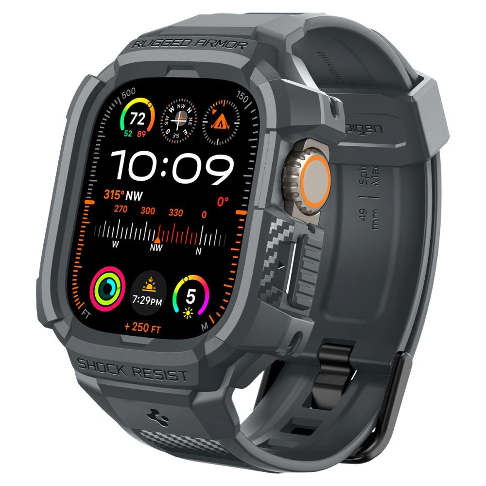 Wholesale Case Spigen Rugged Armor Pro Apple Watch Ultra 1/2 49mm Dark Grey - SPN3316 - {ean13} - Hurt