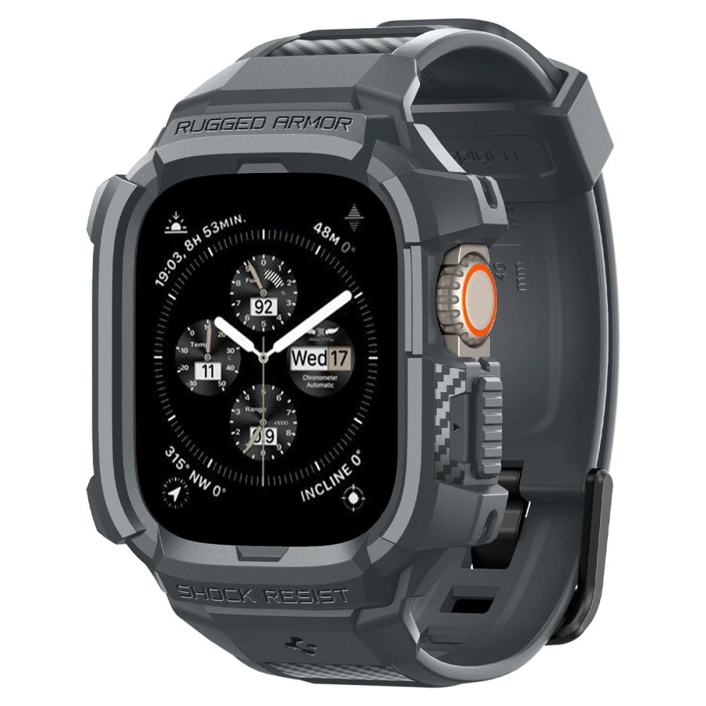 Wholesale Case Spigen Rugged Armor Pro Apple Watch Ultra 1/2 49mm Dark Grey - SPN3316 - {ean13} - Hurt