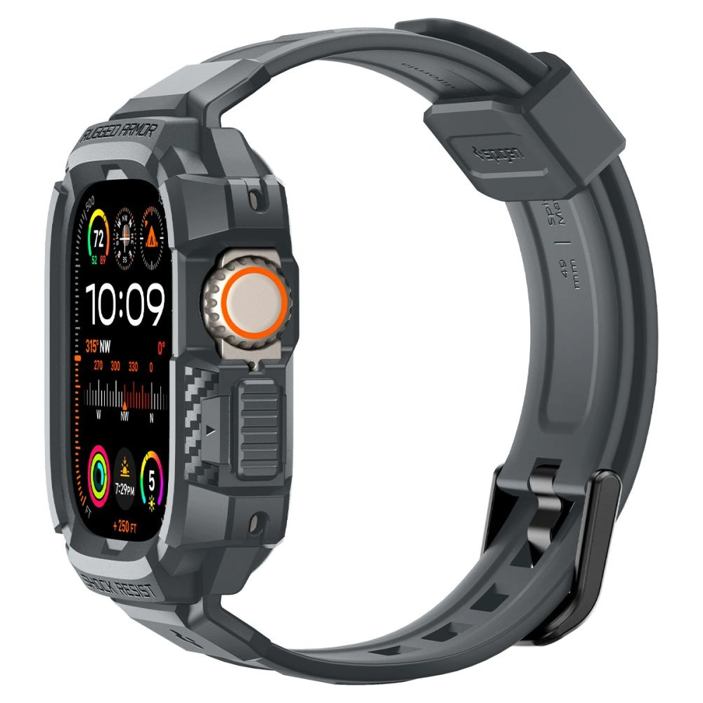 Wholesale Case Spigen Rugged Armor Pro Apple Watch Ultra 1/2 49mm Dark Grey - SPN3316 - {ean13} - Hurt