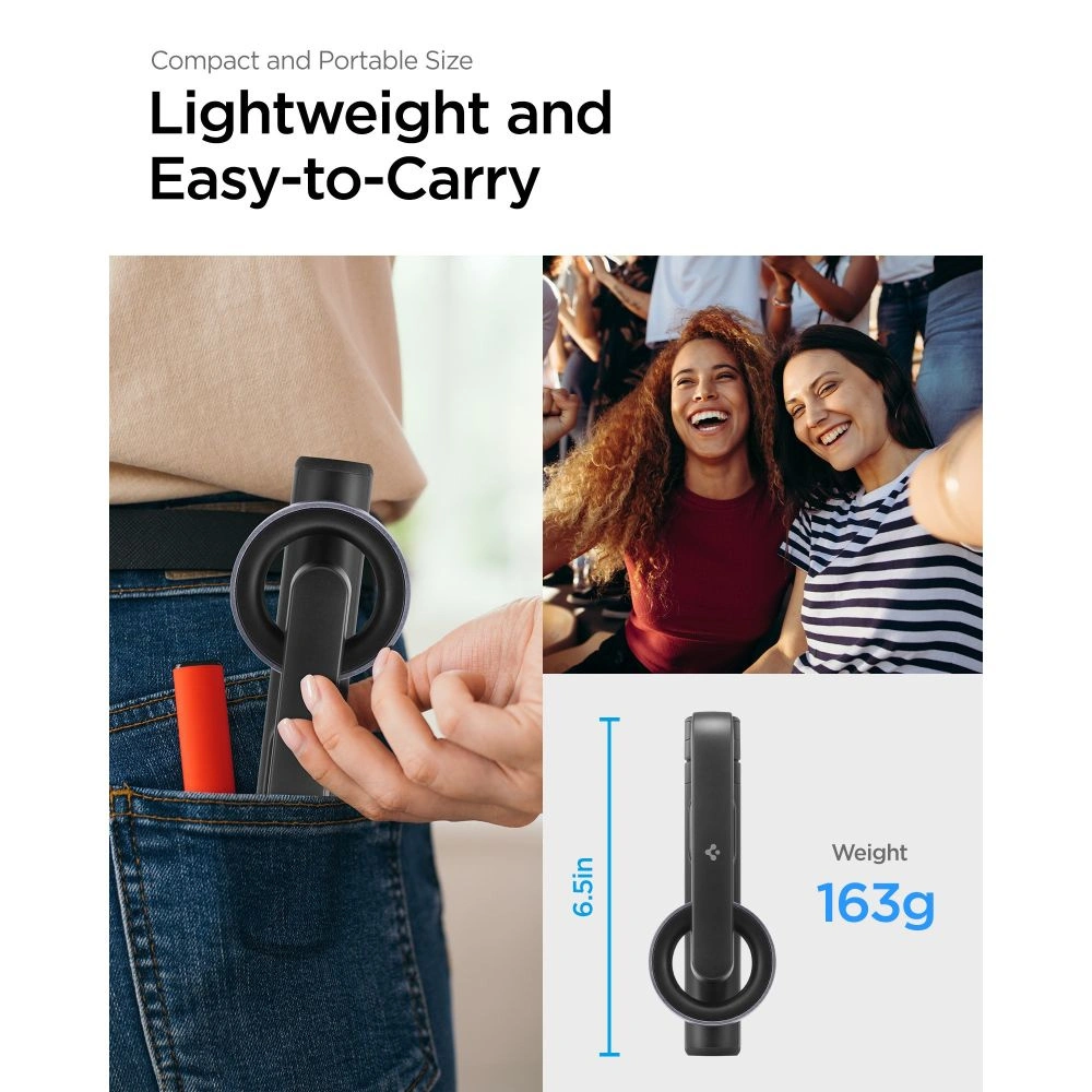 Hurtownia GSM - Kijek Spigen S570W Bluetooth Selfie Stick Tripod MagSafe Černý - SPN3317 - {ean13} - Hurt