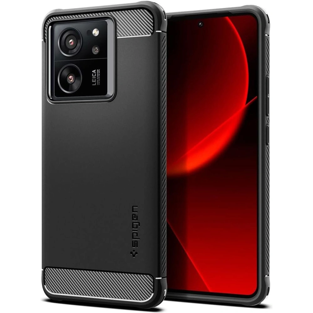 Hurtownia GSM - Case Spigen Rugged Armor Xiaomi 13T / 13T Pro Matt Schwarz - SPN3318 - {ean13} - Hurt