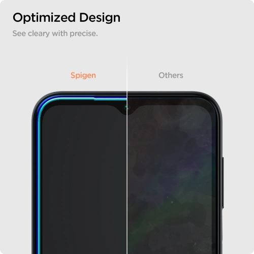 Szkło hartowane Spigen GLAS.tR Slim Samsung Galaxy A15 4G / 5G / A25 5G Clear [2 PACK]