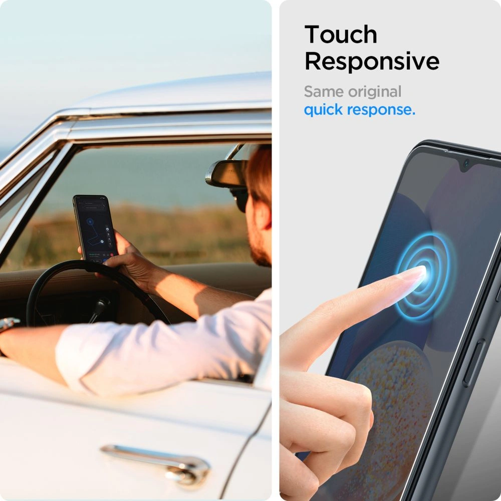 Wholesale Spigen GLAS.tR Slim Samsung Galaxy A15 4G / 5G / A25 5G Clear [2 PACK] - SPN3319 - {ean13} - Hurt