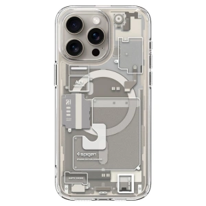 Wholesale Spigen Ultra Hybrid Mag MagSafe Apple iPhone 15 Pro Max Zero One Natural Titanium - SPN3321 - {ean13} - Hurt