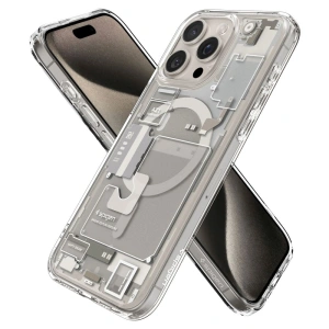 Hurtownia GSM - Etui Spigen Ultra Hybrid Mag MagSafe Apple iPhone 15 Pro Max Zero One Natural Titanium - SPN3321 - {ean13} - Hurt