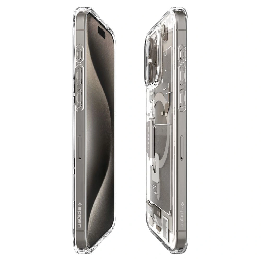 Hurtownia GSM - Etui Spigen Ultra Hybrid Mag MagSafe Apple iPhone 15 Pro Max Zero One Természetes Titán - SPN3321 - {ean13} - Hurt