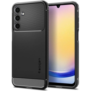 Hurtownia GSM - Case Spigen Rugged Armor Samsung Galaxy A25 5G Matt Schwarz - SPN3322 - {ean13} - Hurt
