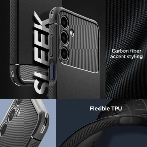 Hurtownia GSM - Case Spigen Rugged Armor Samsung Galaxy A25 5G Matt Schwarz - SPN3322 - {ean13} - Hurt