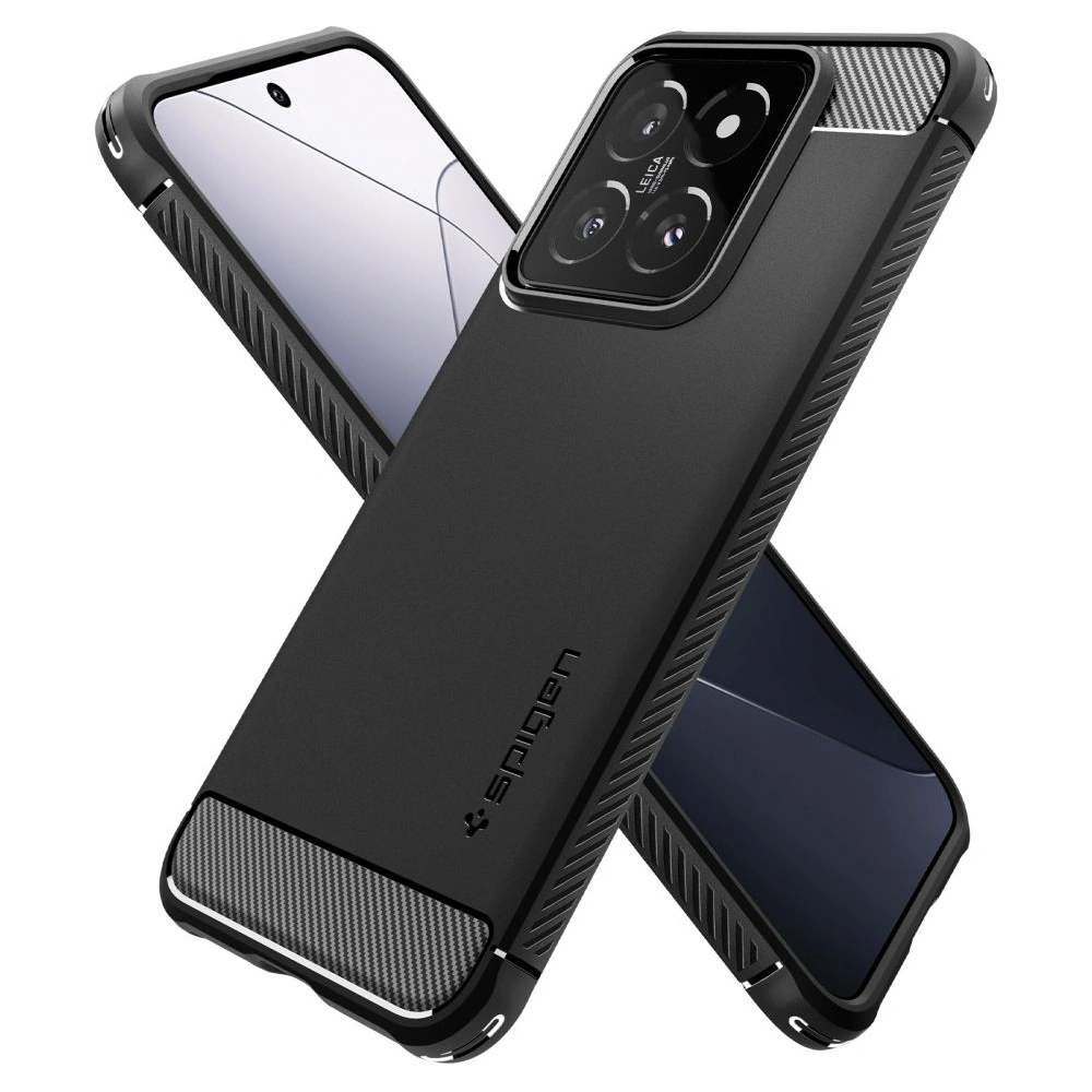 Hurtownia GSM - Case Spigen Rugged Armor Xiaomi 14 Matte Schwarz - SPN3323 - {ean13} - Hurt