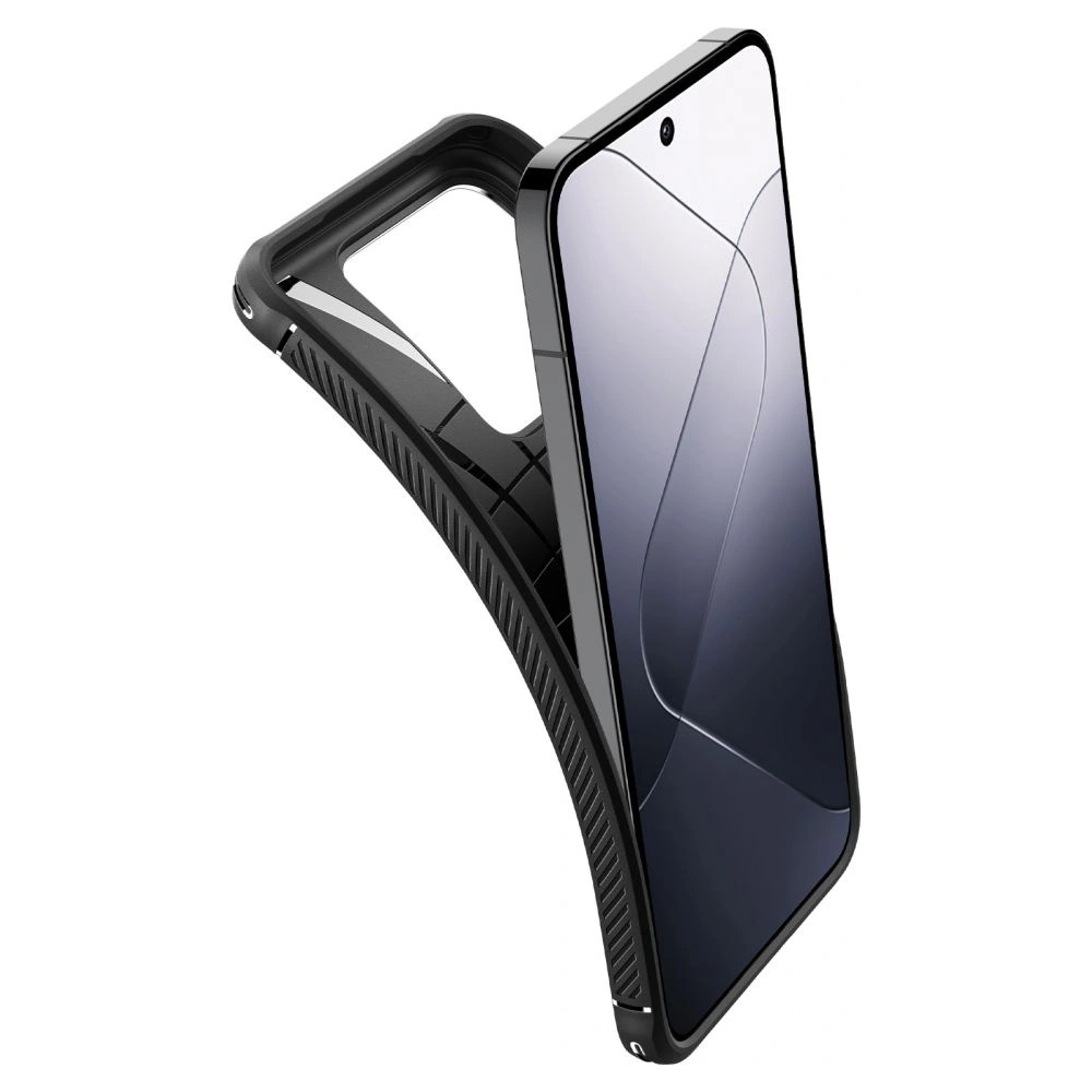 Hurtownia GSM - Etui Spigen Rugged Armor Xiaomi 14 Matt Fekete - SPN3323 - {ean13} - Hurt