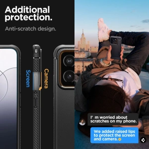Wholesale Spigen Rugged Armor Xiaomi 14 Matte Black - SPN3323 - {ean13} - Hurt
