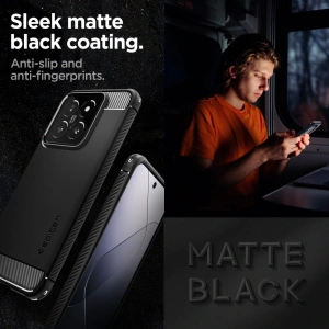 Wholesale Spigen Rugged Armor Xiaomi 14 Matte Black - SPN3323 - {ean13} - Hurt
