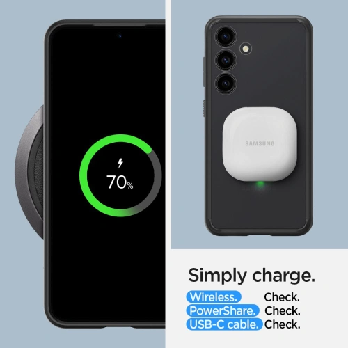 Etui Spigen Ultra Hybrid Samsung Galaxy S24 Frost Black