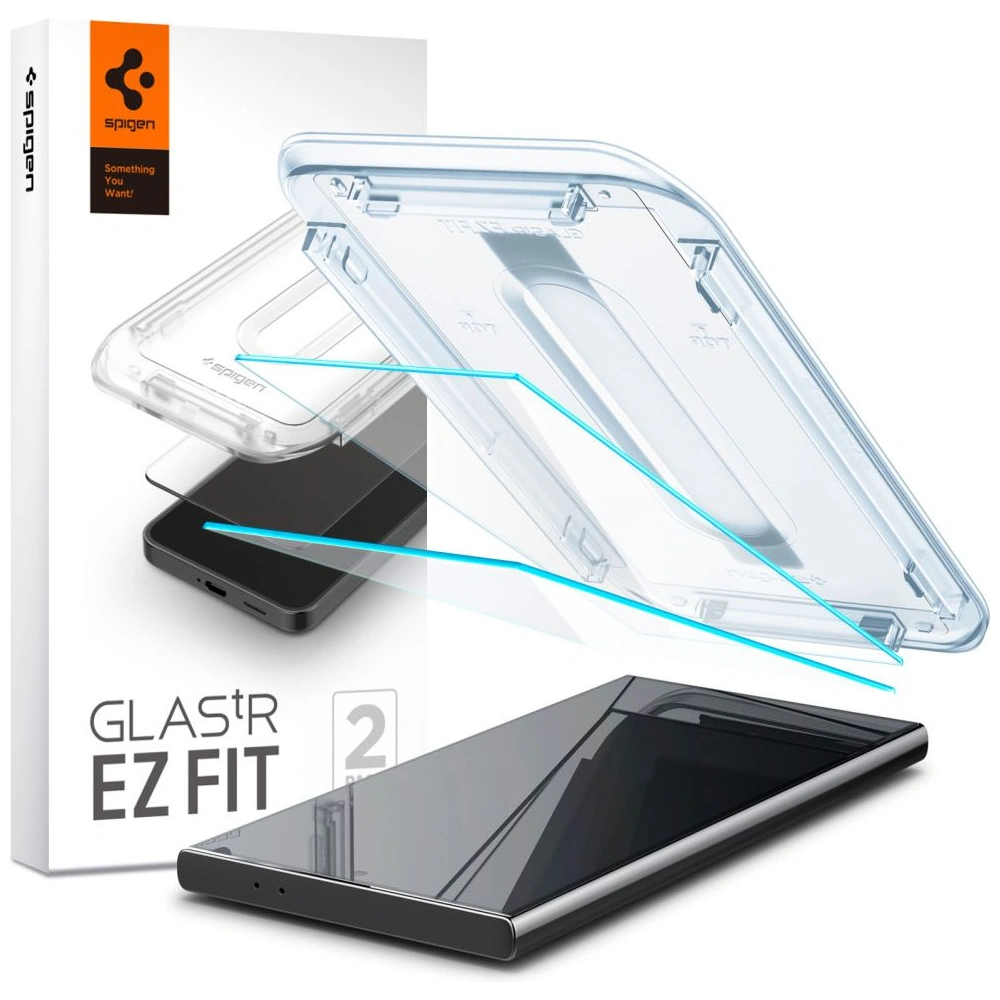 Hurtownia GSM - Sticlă securizată Spigen GLAS.tR ez Fit Samsung Galaxy S24 Ultra Clear [2 PACK] - SPN3325 - {ean13} - Hurt