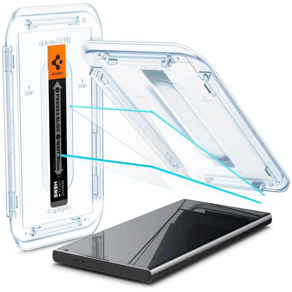 Hurtownia GSM - Sticlă securizată Spigen GLAS.tR ez Fit Samsung Galaxy S24 Ultra Clear [2 PACK] - SPN3325 - {ean13} - Hurt