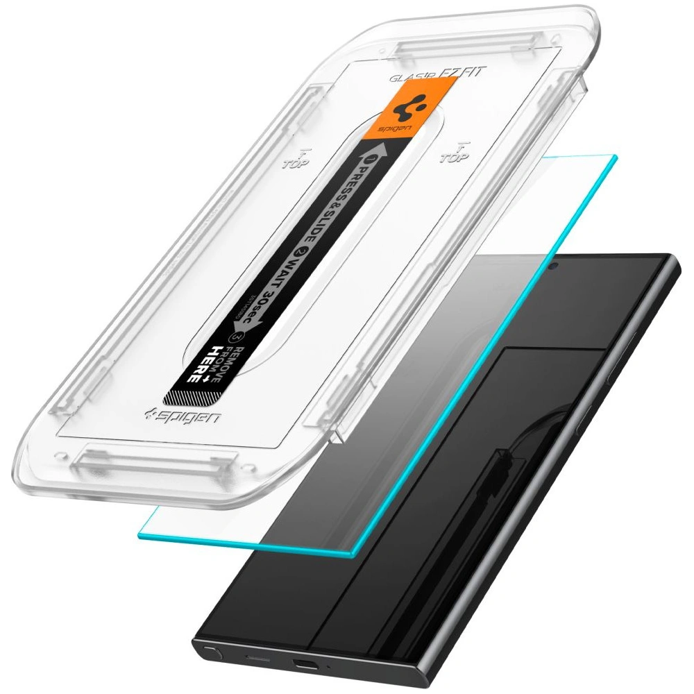 Hurtownia GSM - Sticlă securizată Spigen GLAS.tR ez Fit Samsung Galaxy S24 Ultra Clear [2 PACK] - SPN3325 - {ean13} - Hurt