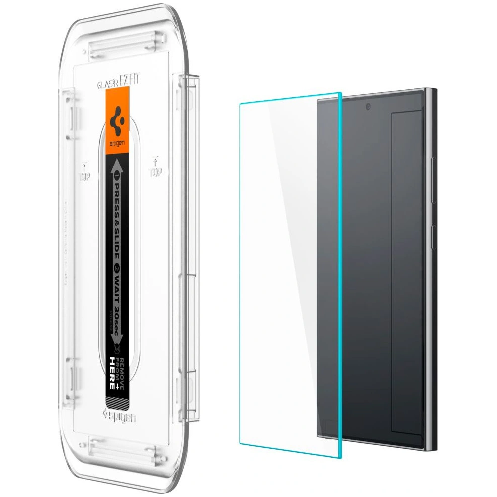 Hurtownia GSM - Sticlă securizată Spigen GLAS.tR ez Fit Samsung Galaxy S24 Ultra Clear [2 PACK] - SPN3325 - {ean13} - Hurt