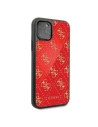 Hurtownia GSM - Etui Guess GUHCN584GGPRE Apple iPhone 11 Pro rot rote Hartschale 4G Doppelschicht Glitzer - GUE146RED - {ean13} - Hurt