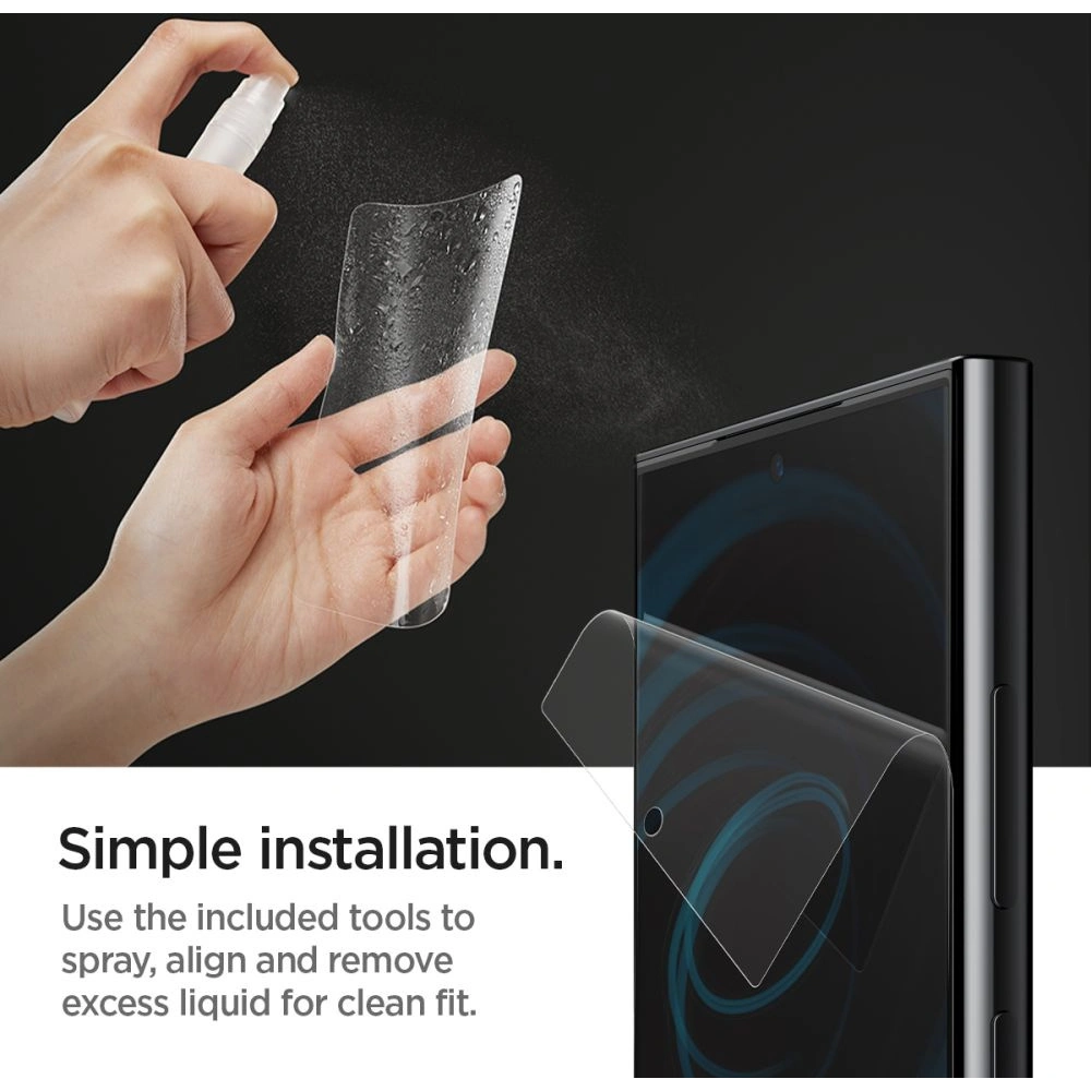 Wholesale Spigen Neo Flex Samsung Galaxy S24 Ultra Clear [2 PACK] - SPN3326 - {ean13} - Hurt