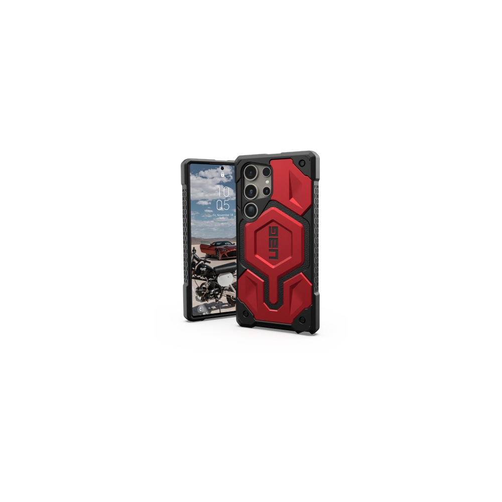 Wholesale UAG Urban Armor Gear Monarch Samsung Galaxy S24 Ultra 5G crimson - UAG1365 - {ean13} - Hurt