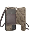 Hurtownia GSM - Etui Guess GUHCN58CB4GB Apple iPhone 11 Pro brązowy/brown hard case 4G Crossbody - GUE147BR - {ean13} - Hurt