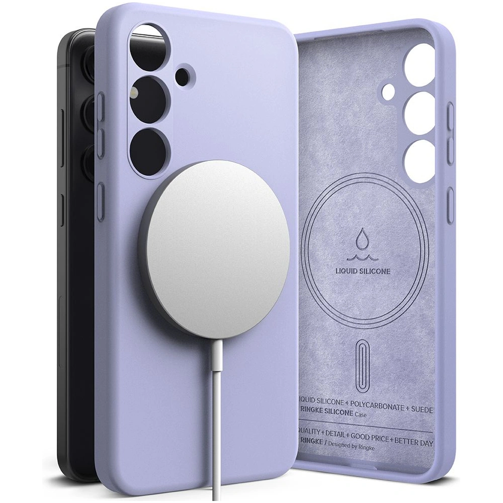 Hurtownia GSM - Case Ringke Silikon Magnetisch MagSafe Samsung Galaxy S24 Lavendel - RGK1941 - {ean13} - Hurt