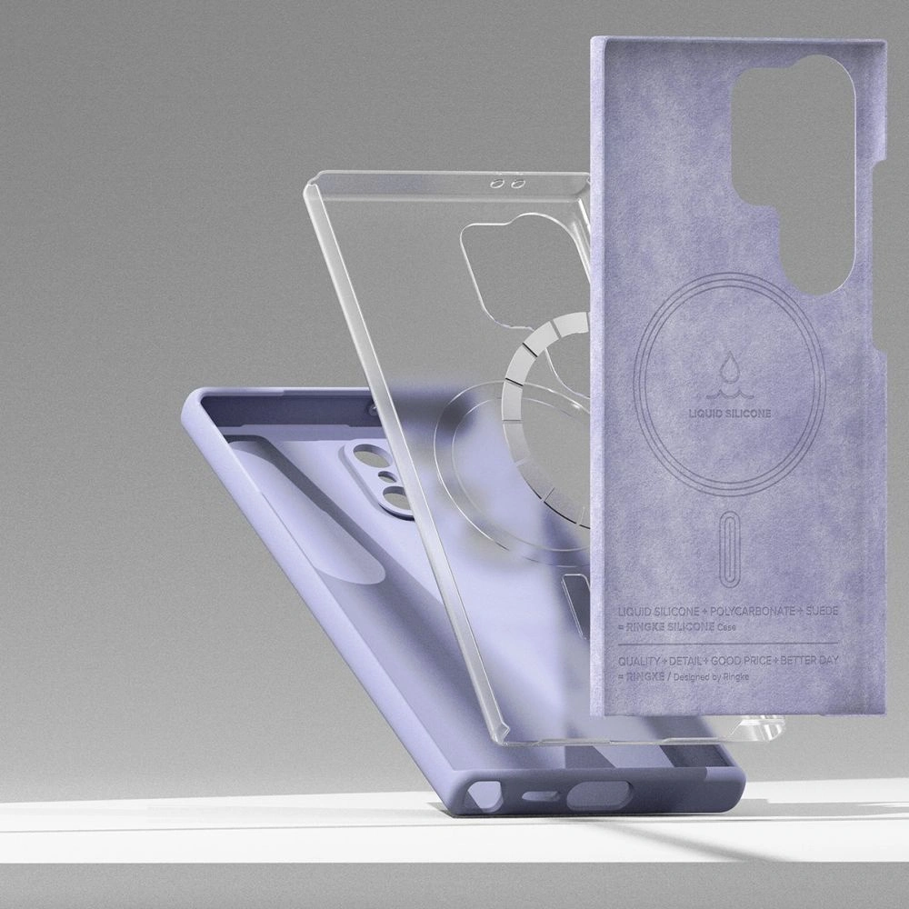 Hurtownia GSM - Case Ringke Silikon Magnetisch MagSafe Samsung Galaxy S24 Lavendel - RGK1941 - {ean13} - Hurt