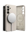 Etui Ringke Silicone Magnetic MagSafe Samsung Galaxy S24 Stone